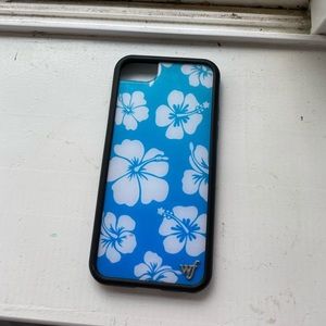 New Wildflower Blue Floral Iphone 6/7/8 Case